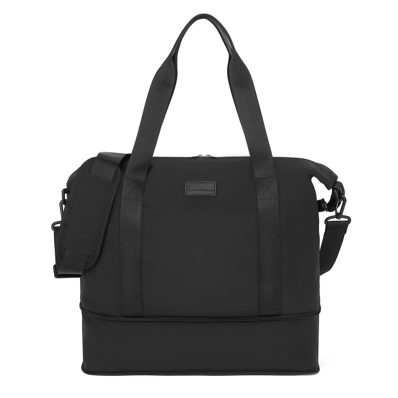 HayayuConvertible Cabin Bag for Ryanair 40x20x25 Expandable for Easyjet 45x36x20 Travel Hand Luggage Airplane Underseat Carry on Bags Weekend Overnight Bag for Women Men