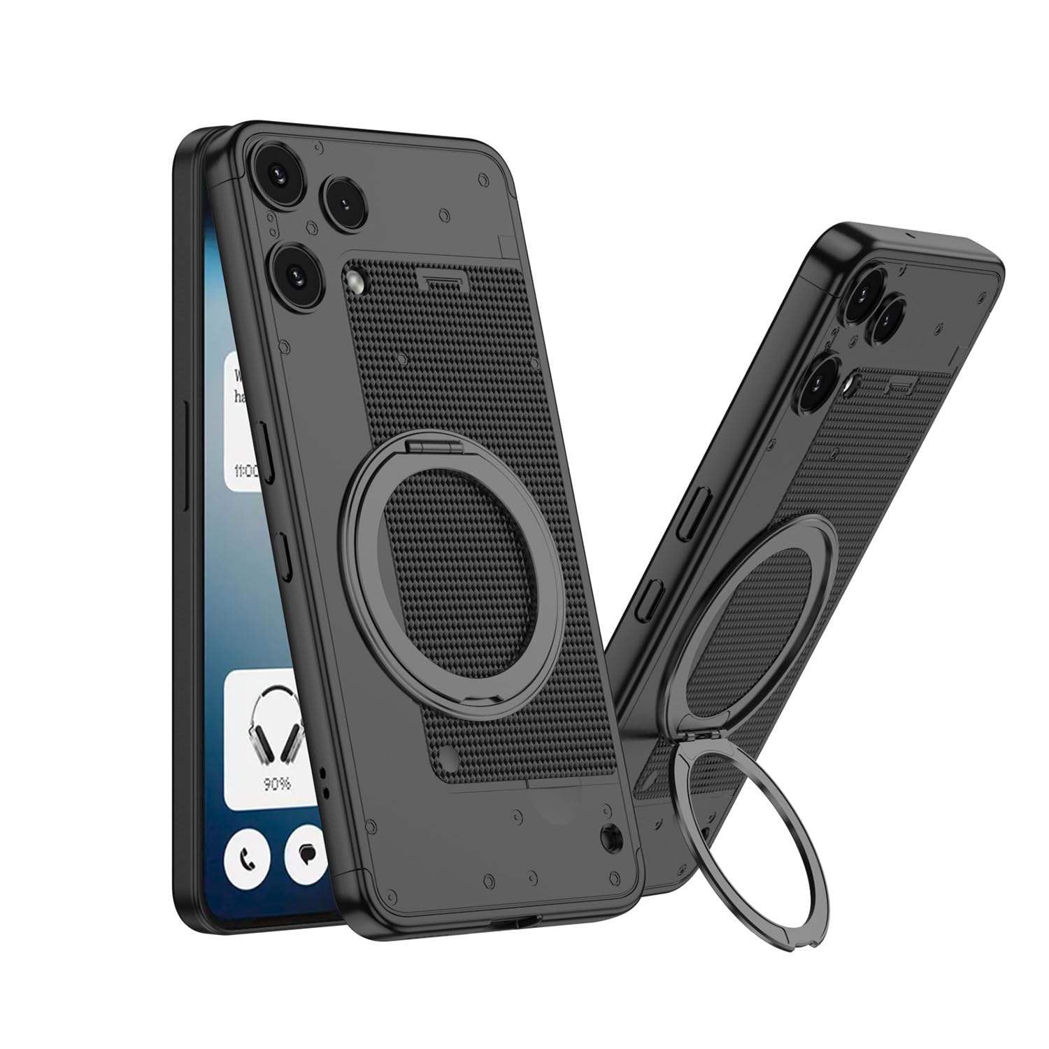 Amazon.co.jp: Nothing Phone (3a) Lite対応背面ケース マグネット式
