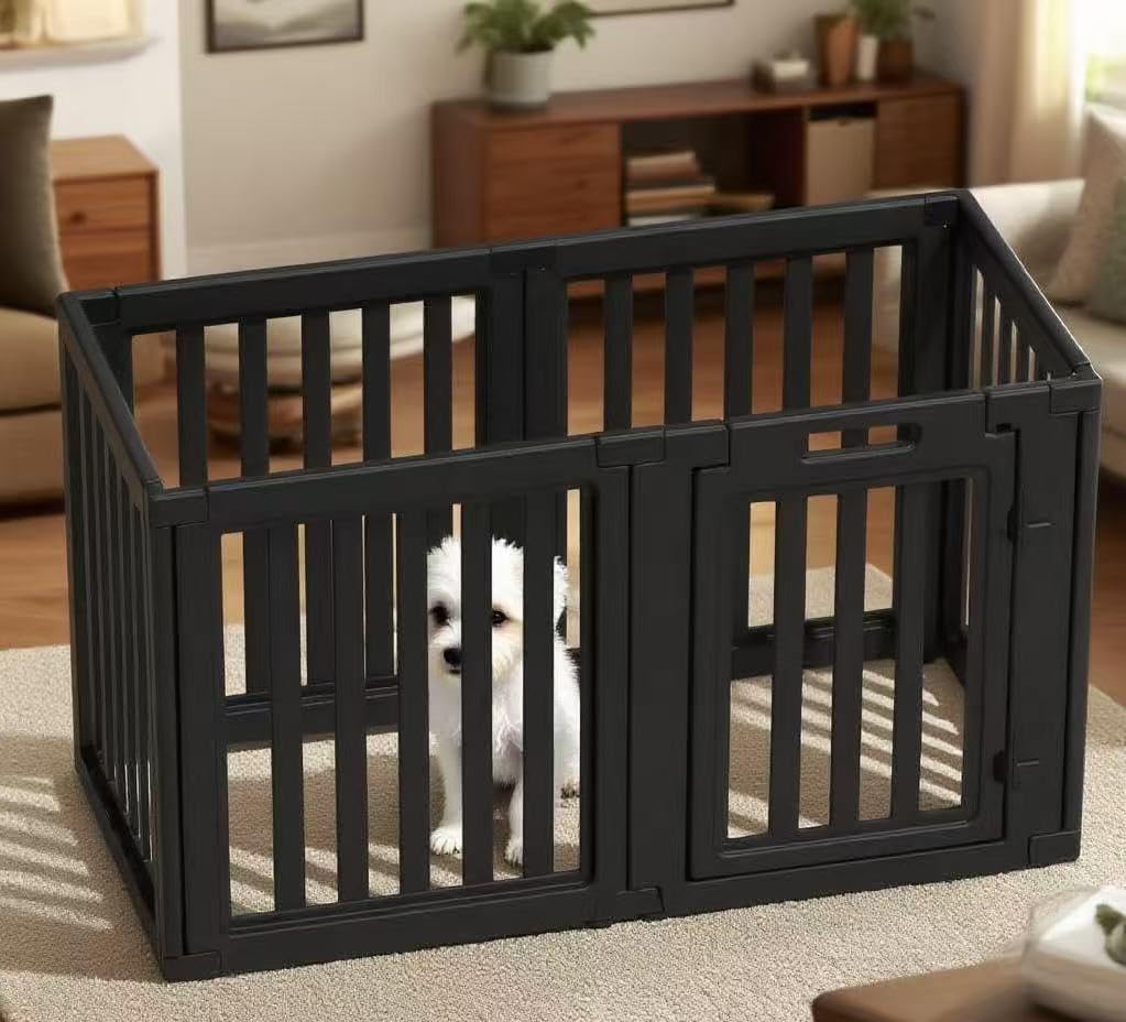 Amazon | CHERIA ペットサークル ペットケージ ペットフェンス 犬用