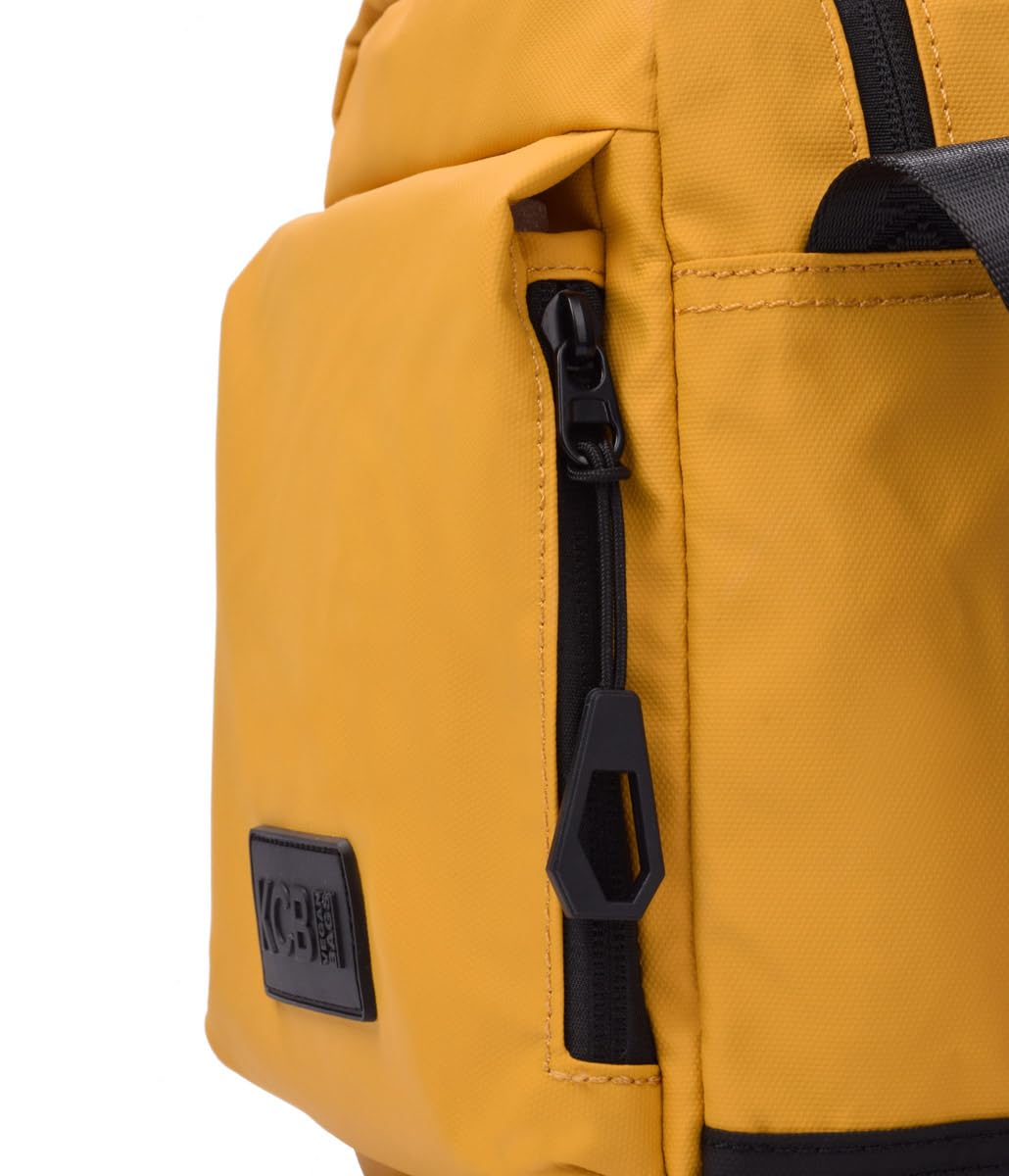 KCB Bandolera Pequeña de Hombre Skid | Diseño Práctico | Bolsillos Multiusos | Ideal para el Día a Día | Asas Ajustables | 100% Vegano