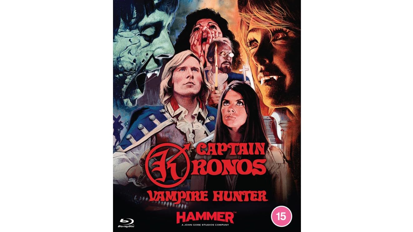 Captain Kronos Vampire Hunter Blu-Ray [Region A]
