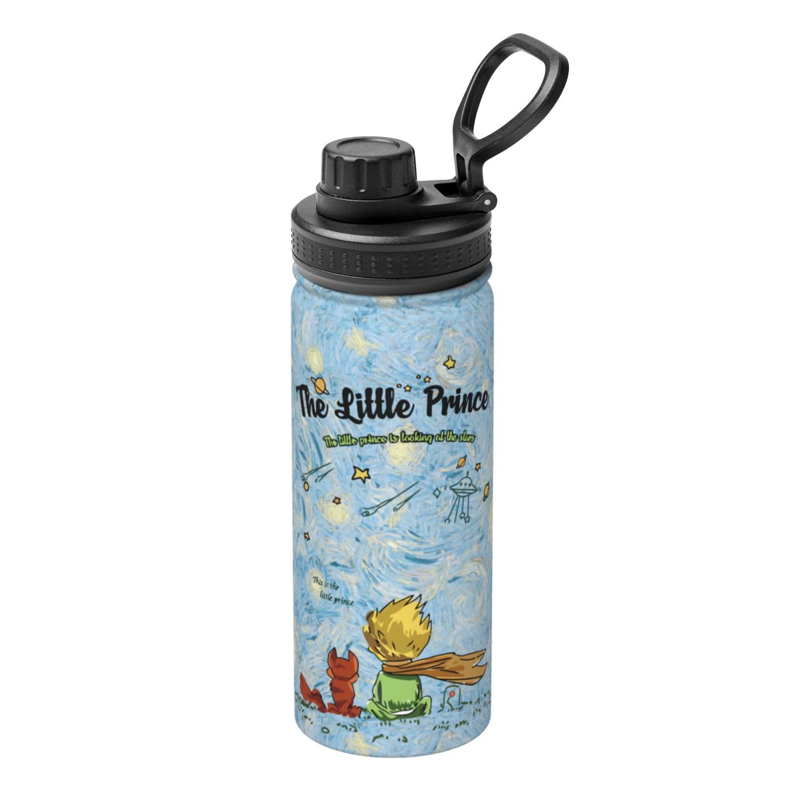 Amazon | [ジンアイリス] 水筒 ウォーターボトル 500ml 星の王子