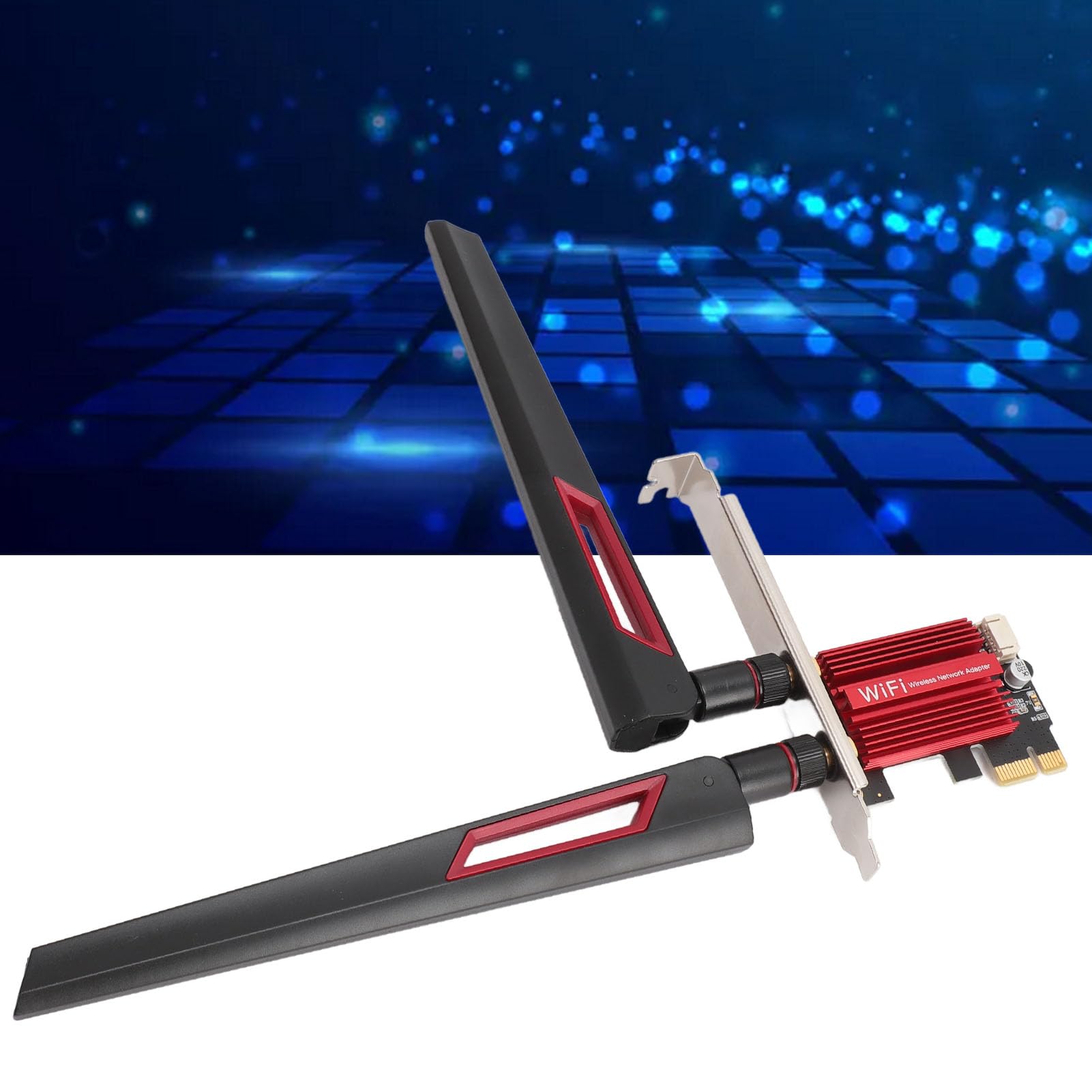 ASHATA WiFi 6 PCIe Card - 1200Mbps Dual Band -6 ASHATA WiFi 6 PCIe Card - 1200Mbps Dual Band -6