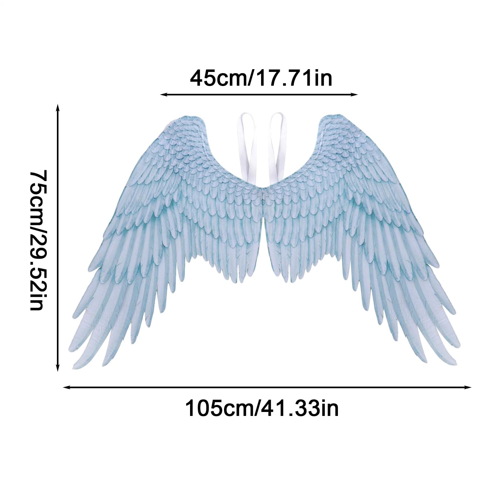 Ailes d'Ange Pour Adultes Costumes d'Ailes de Noël Grand