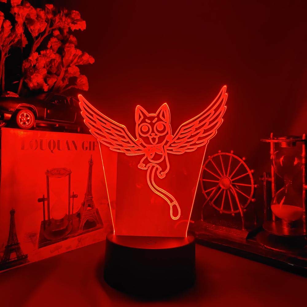 ZYQZYQ Lemon 3D Lampe Illusion Nuit Enfants Night Light Fairy