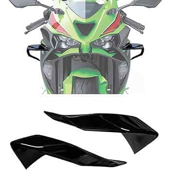 Wing出品 Carbon Fiber Color Winglet Wing Side Fairing For Kawasaki