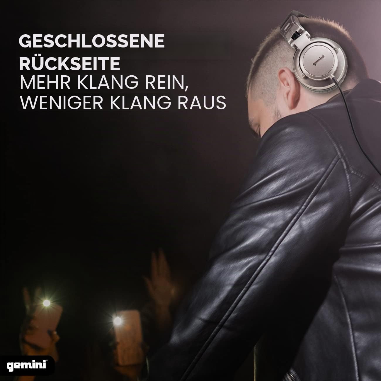GEMINI DJX 500 DJ-Kopfhörer