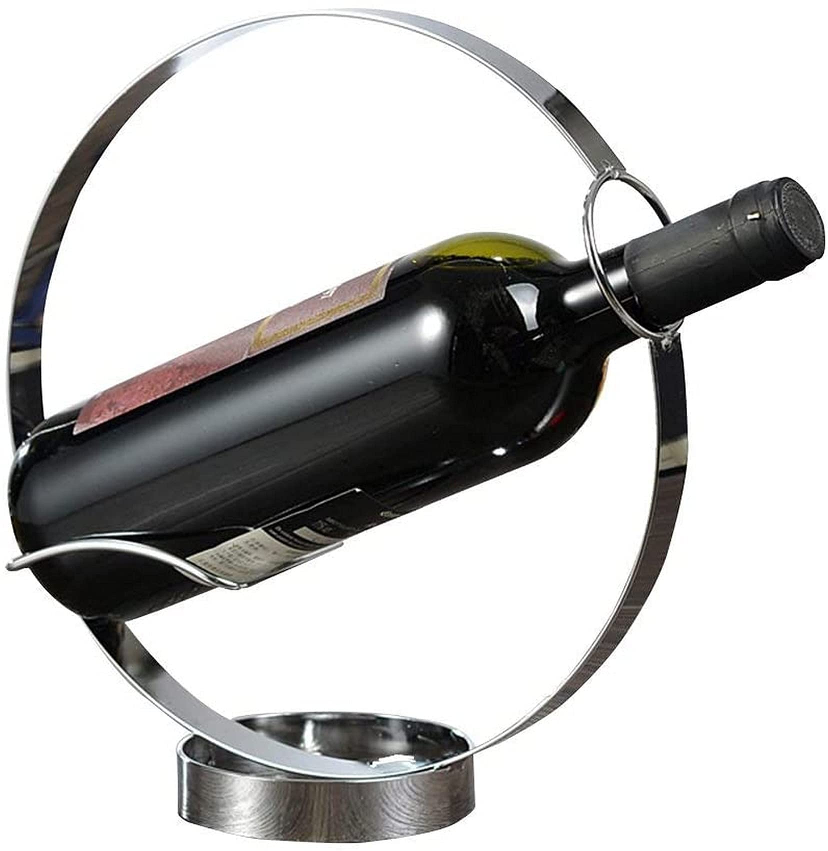 Casiers à vin porte-bouteille en fer noir support bouteilles debout libre