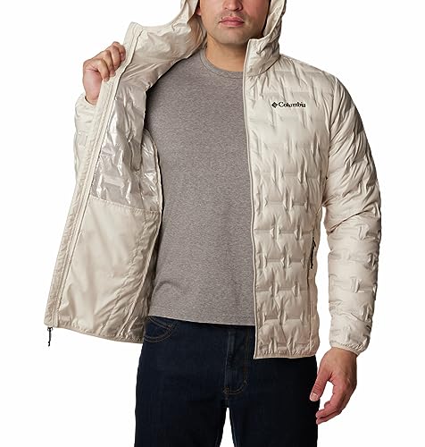 Image of Columbia Men Delta Ridge Down Hooded Jacket upto -10c