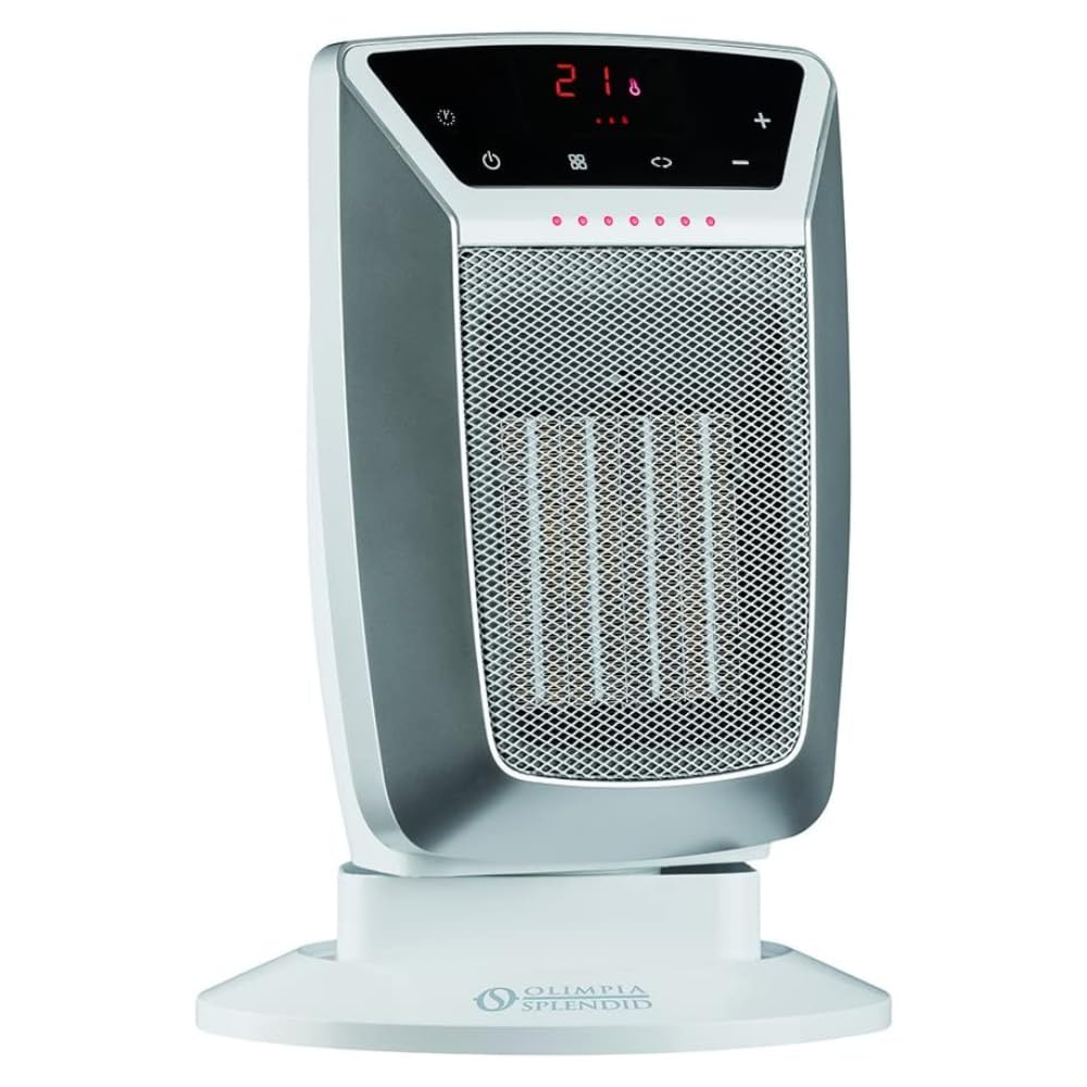 Olimpia Splendid 99449 Caldostile D Termoventilatore Ceramico 2000 W con Timer, Telecomando e Oscillazione 90°