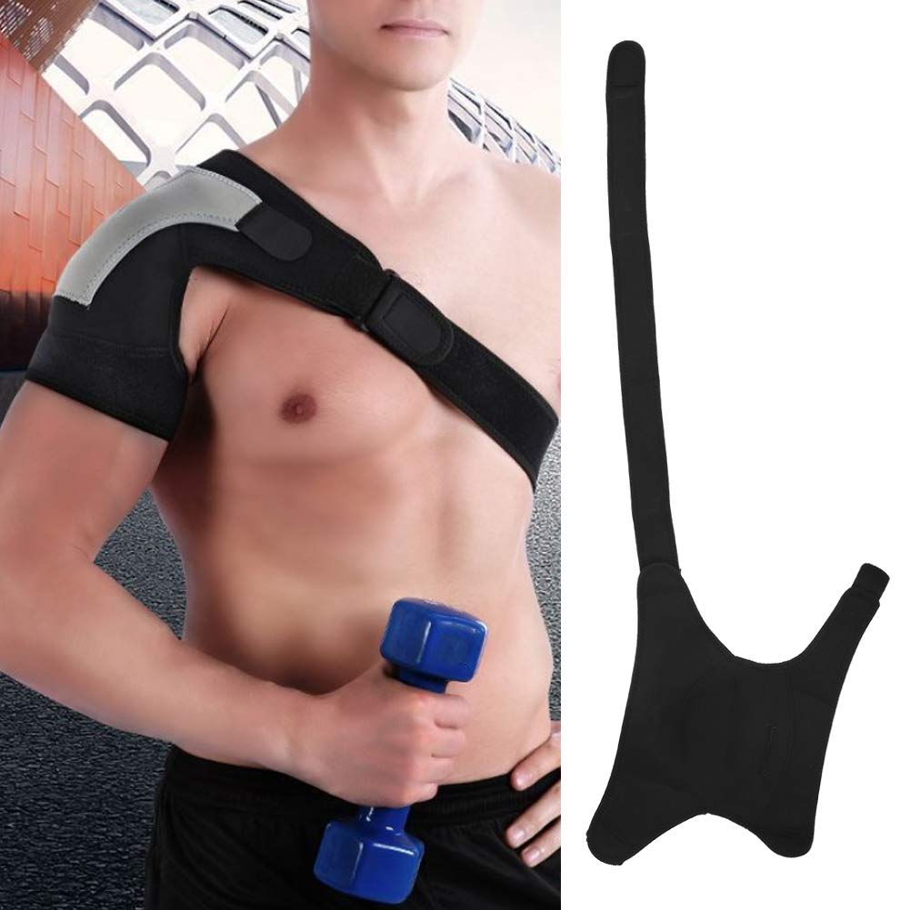 Universal Shoulder Protector with Right Shoulder Pad Sports Bandage Shoulder Pad Fitness Exercise for Men and Women for Sport
