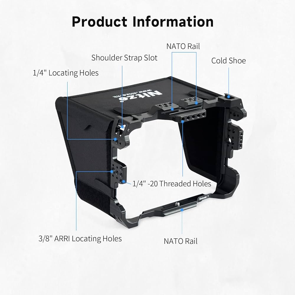 Amazon.co.jp: Nitze マグネシウムアルミニウムケージ Atomos