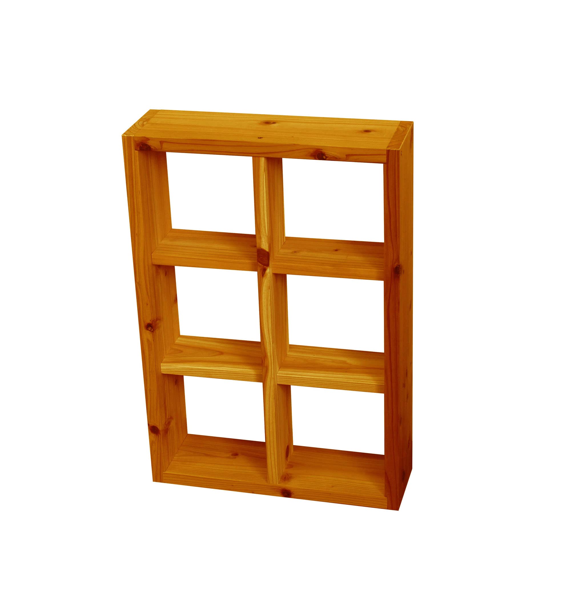 Amazon.co.jp: WOODPRO 格子ラック 200型(内寸20cm) 2×3 幅47.5cm×奥行