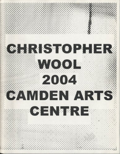 Christopher Wool 2004 1900470314 Book Cover