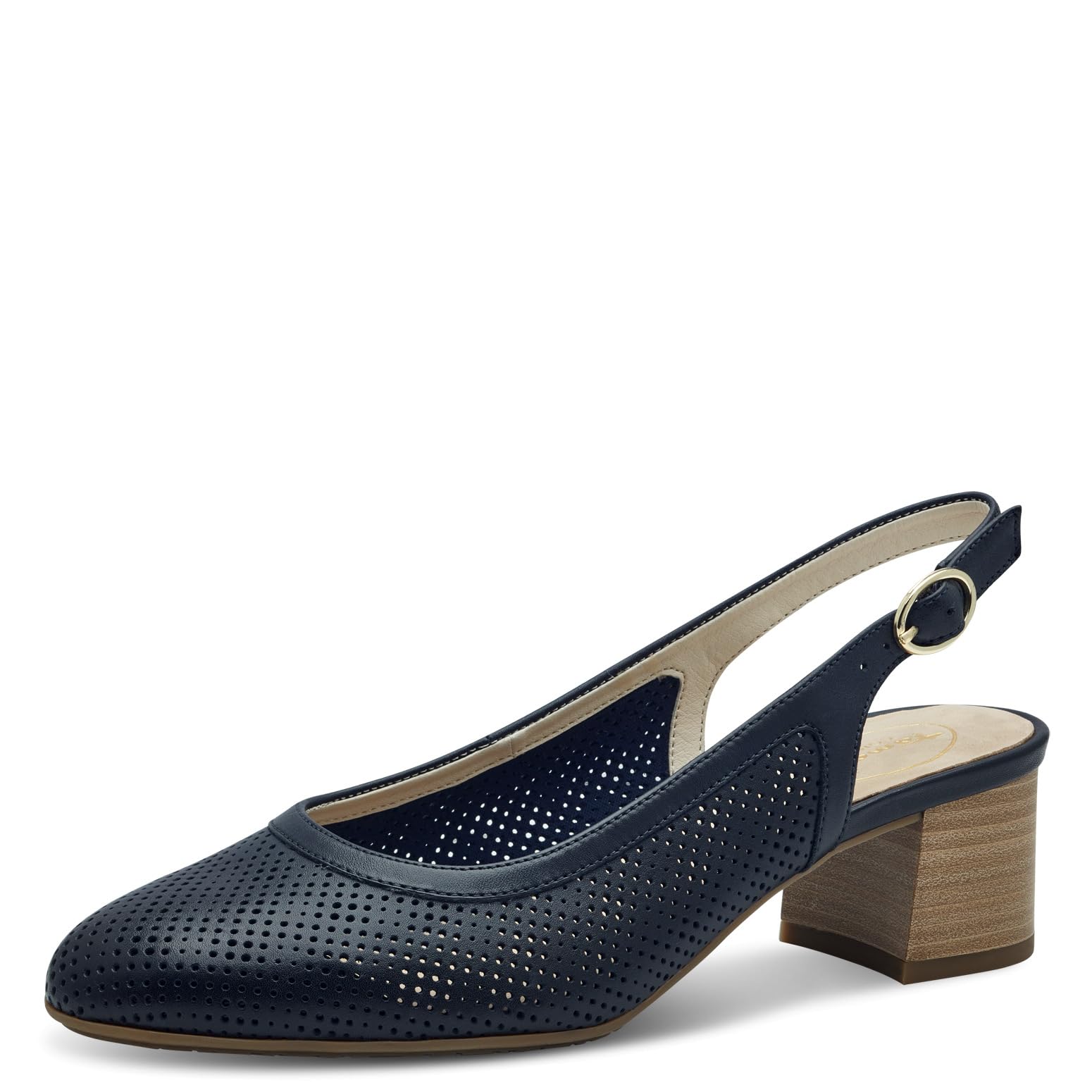 Tamaris Comfort Damen Slingpumps aus Leder Elegant