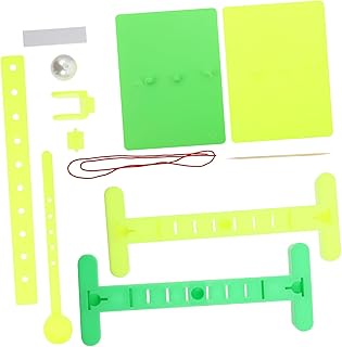 Totority 2 Experiment Primary School Teaching Aids Kidcraft Playset Kids Basketball Kids Educational Toys Science Experimental Toy Learning Toy DIY Shooting Machine Primary School Lever