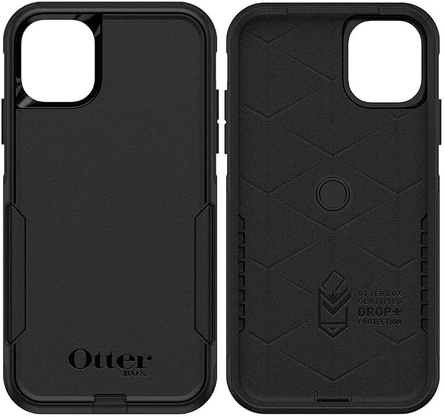 OtterBox Commuter Etui do iPhone 11, Odporne na Wstrząsy i Upadki, Przetestowane Potrójnie Zgodnie ze Standardami Wojskowymi, Czarne