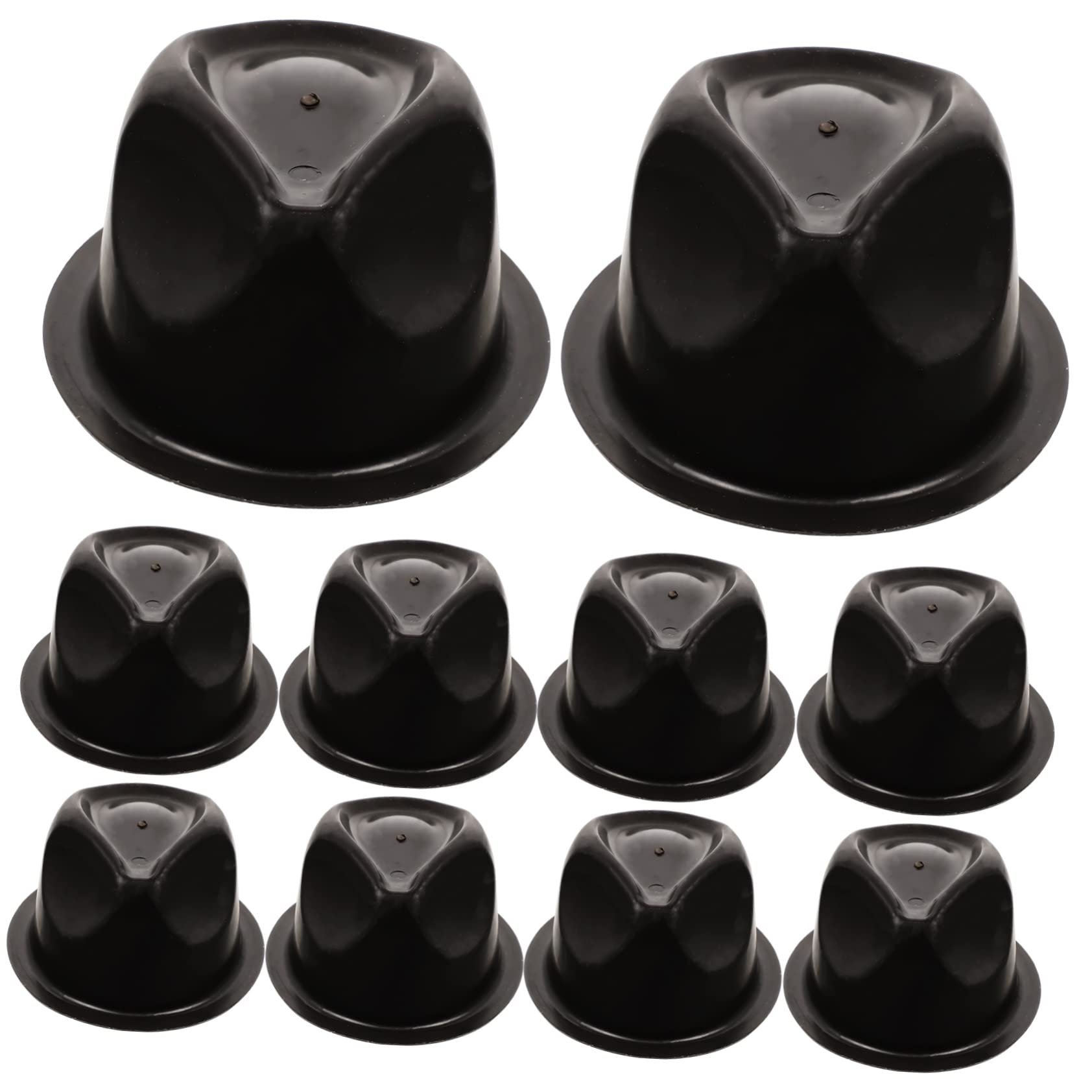 Cabilock 10piezas Soportes De Exhibición Para Sombreros Ligeros y Compactos Perchero Para Sombreros De Viaje y Hogar