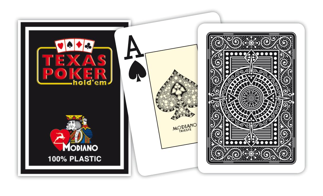 Amazon.co.jp: Modiano Texas Poker Hold'em プラスチック100