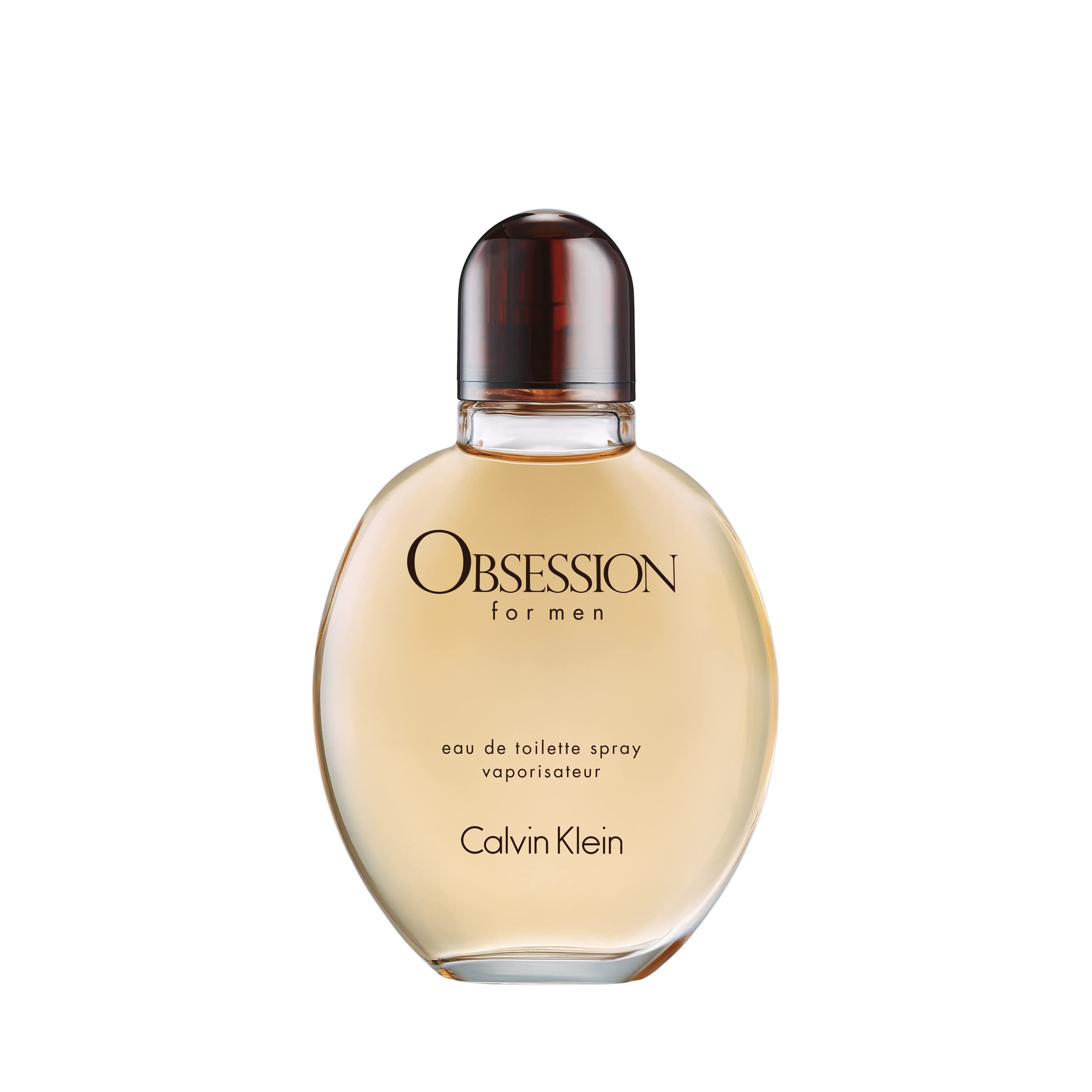 Calvin Klein Obsession Eau de Toilette for Men - Ambery Fragrance, Top notes: Bergamot, mandarin
