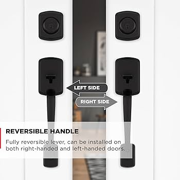 Amazon.co.jp: Kwikset Henley フロントエントリードア ハンドル