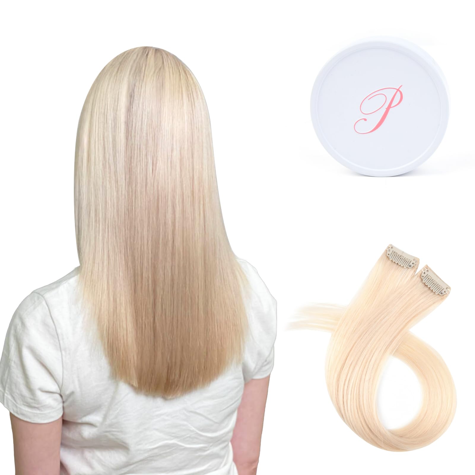Amazon.co.jp: Paruks エクステ 人毛 ワンタッチエクステ hair