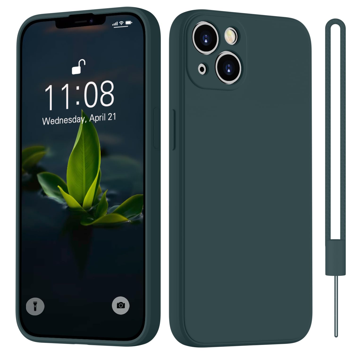 Coque iPhone 13 Mini avec cordon HGH idéale pour vos sorties et voyages - 8