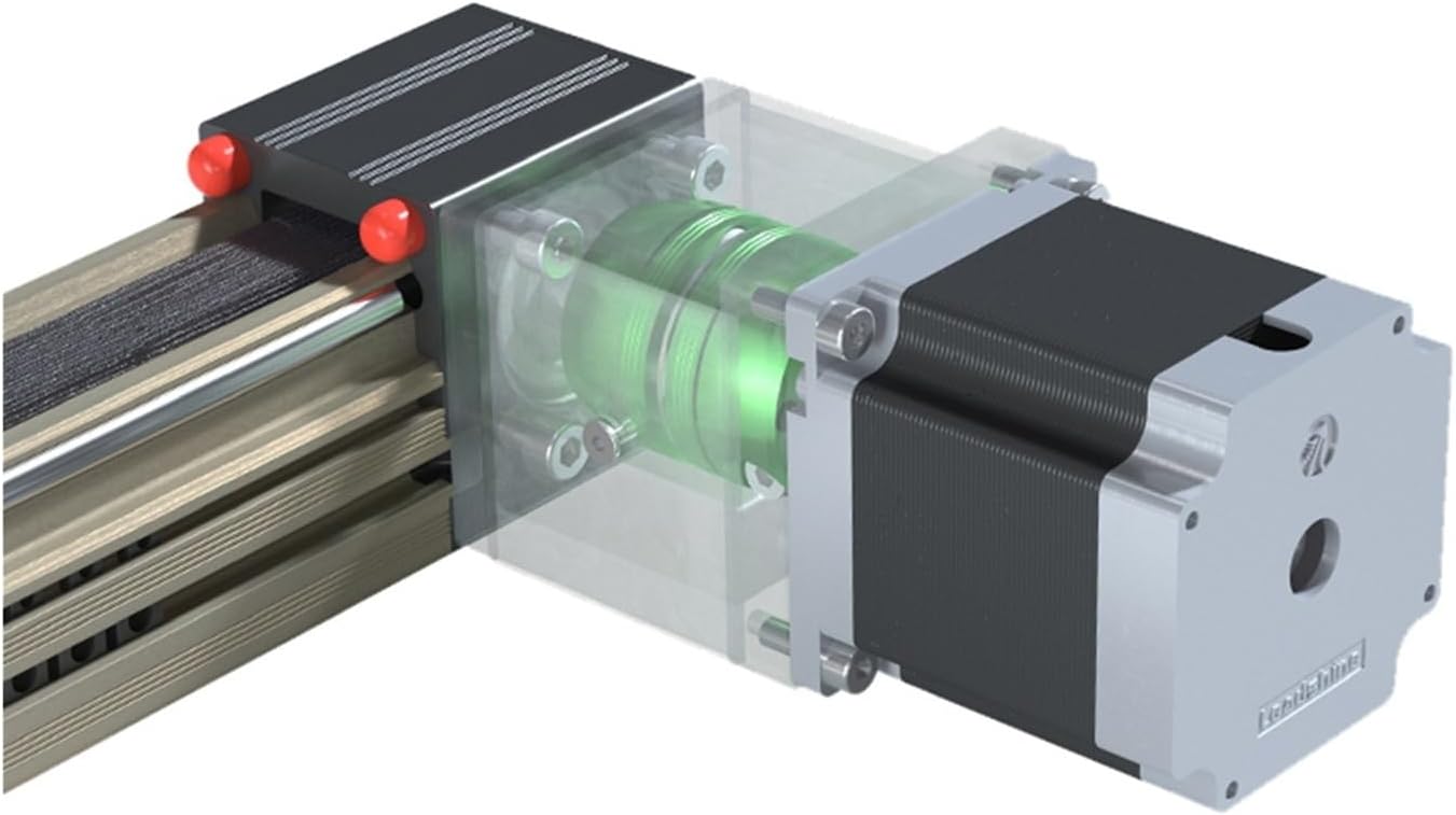 RXP45 Nema23 Motortravel Stroke 100-6000mm Timing Belt Linear Slide Guide Motion Module Sliding Tabel CNC Linear Guide(No Motor,1600mm)