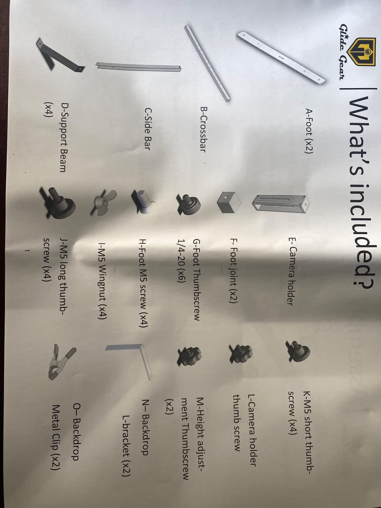 Sturdy but missing some parts