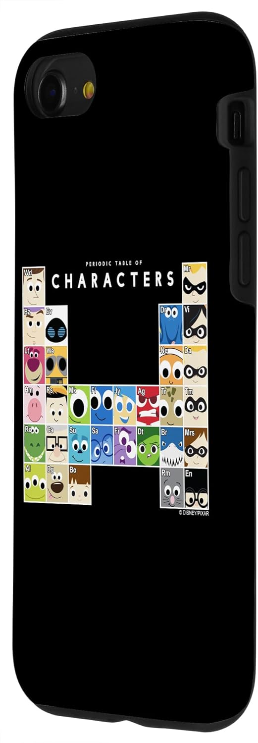 iPhone SE (2020) / 7 / 8 Disney Pixar Periodic Table Of Characters Case
