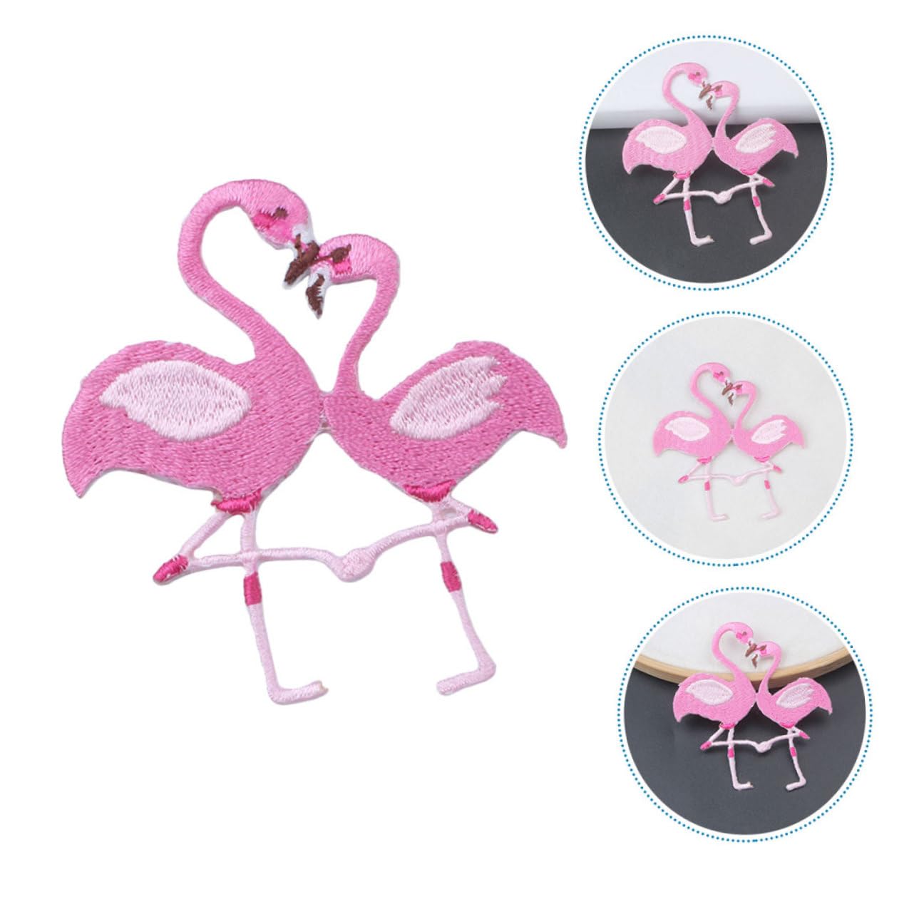 DOITOOL 5 Set Toppe Ricamate Toppe Termoadesive Per Abbigliamento Borse Diy Applicazione Facile E Versatile Per Vestiti E Decorazioni Fai Da Te 10 Pezzi * 5
