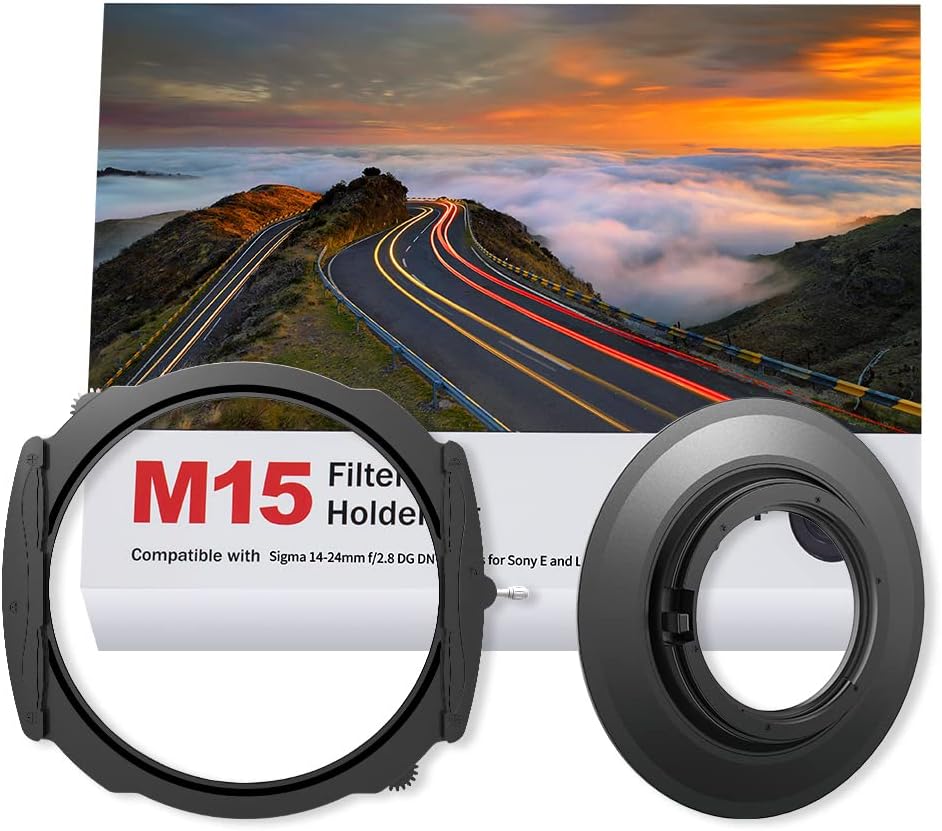 Haida M15 Aluminium Alloy Kit for Sigma 14-24mm f/2.8 DG DN Art Lens for Sony E- for Leica L-Mount