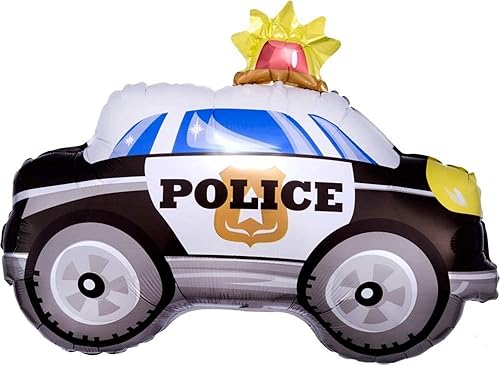Miniatura 3 de Anagram Paw Pups Chase and Police Car on Patrol - Suministros para fiesta de cumpleaños, decoración de ramo de globos