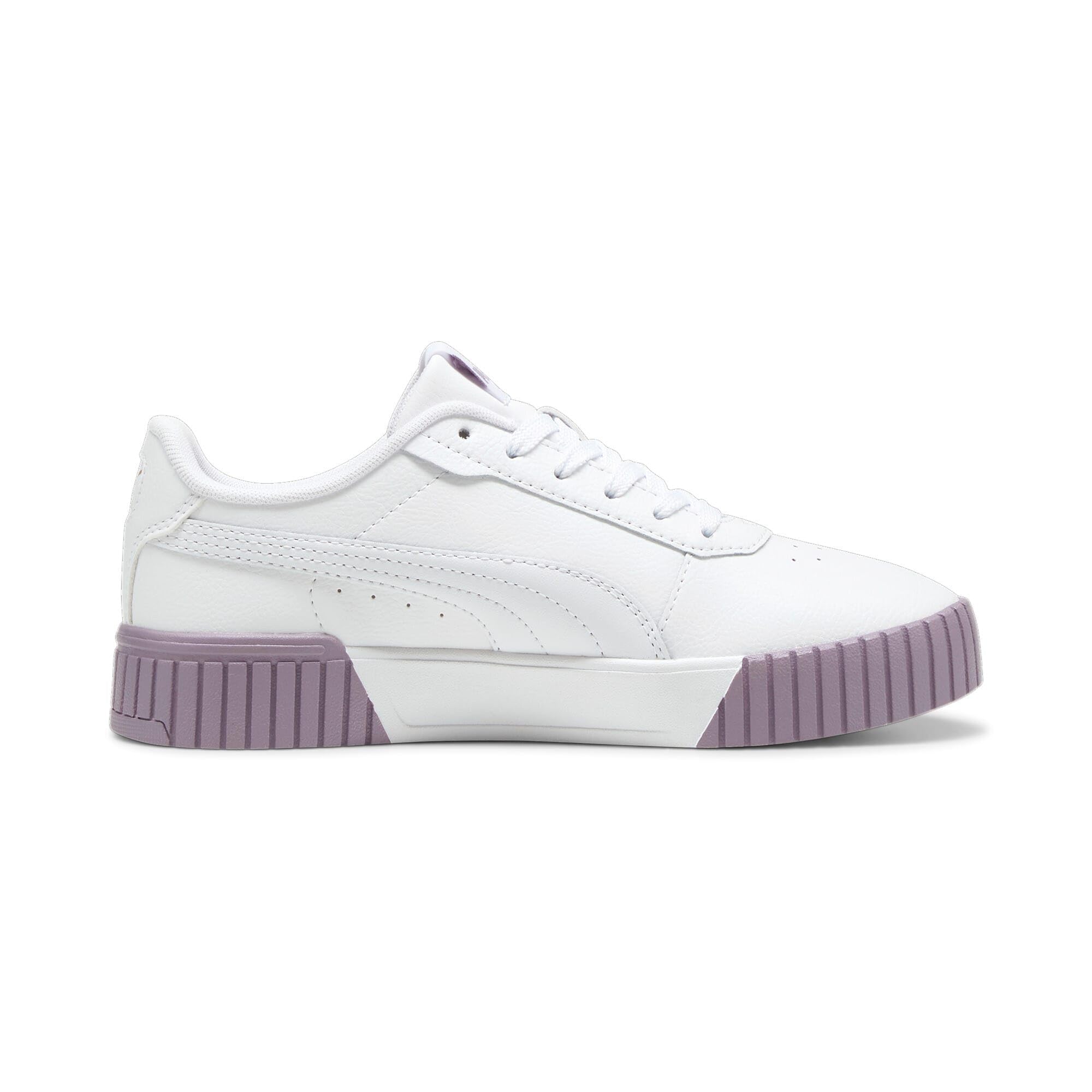 PUMA Kadın Carina 2.0-PUMA White-Pale Plum-PUMA Gold Low Boot 40