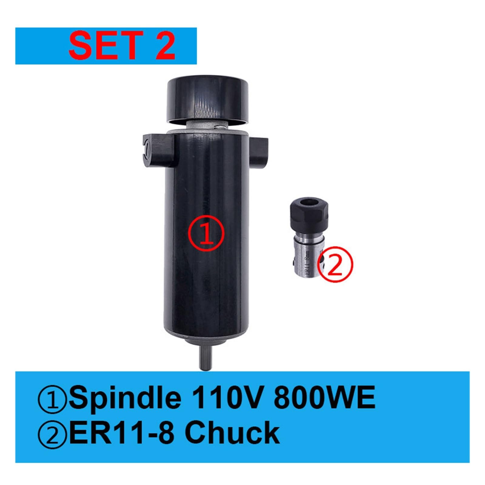 Mandrino 100V 800WE Imposta 0~110VDC Alimentatore regolatore di velocità regolabile for macchina for incidere,Azionamento di potenza(100V 800WE 2)