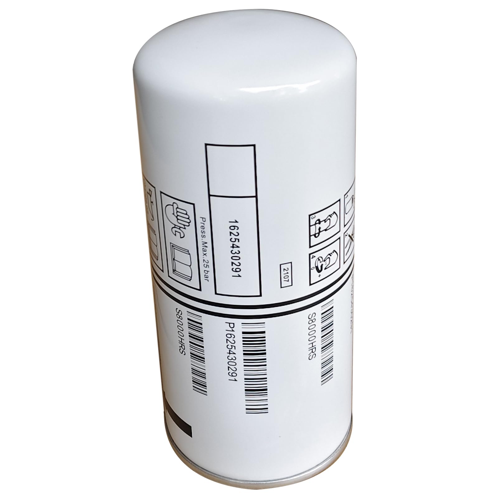 1625430291 est compatible avec les pièces de rechange de filtre à huile de compresseur d'air Quincy. 1625-4302-91 est facile à installer et pratique