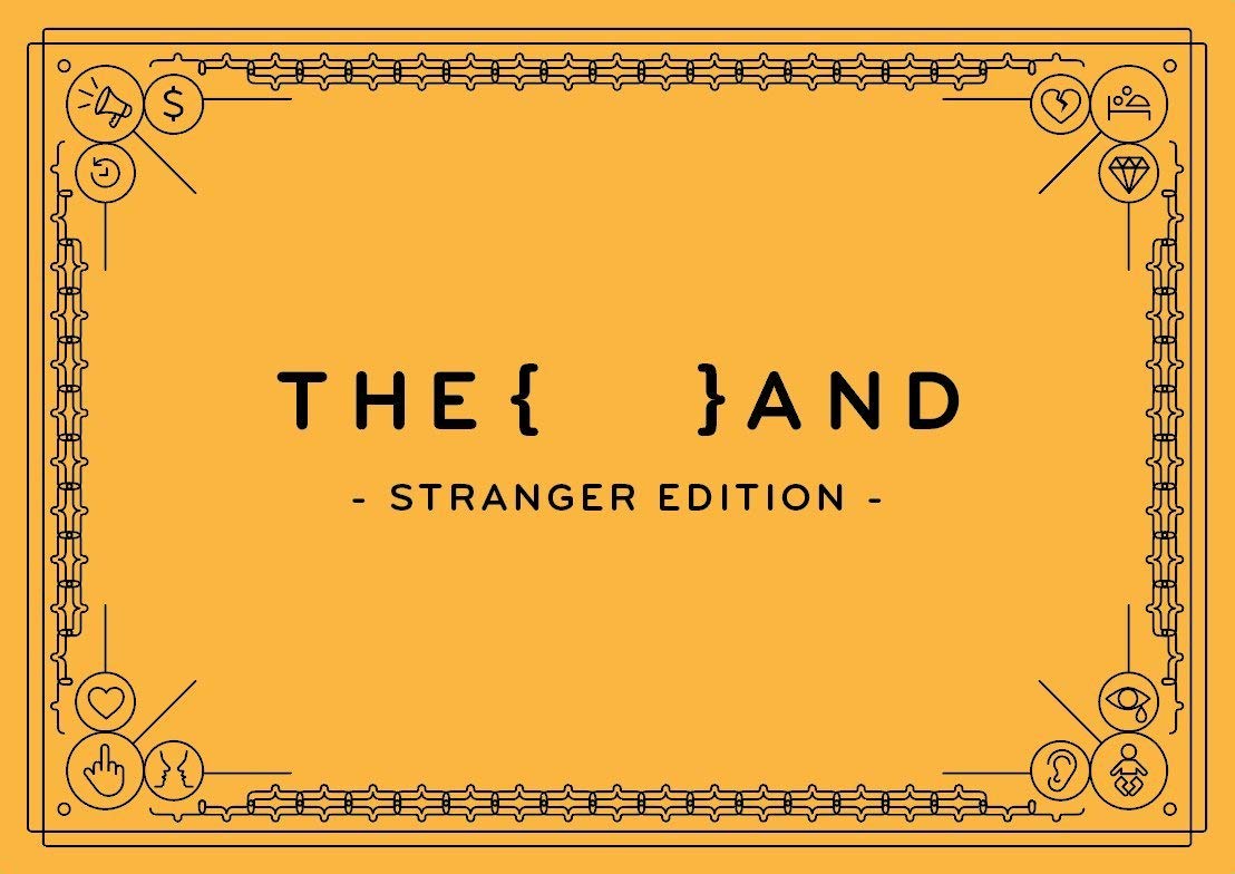 Strangers Edition Card Game