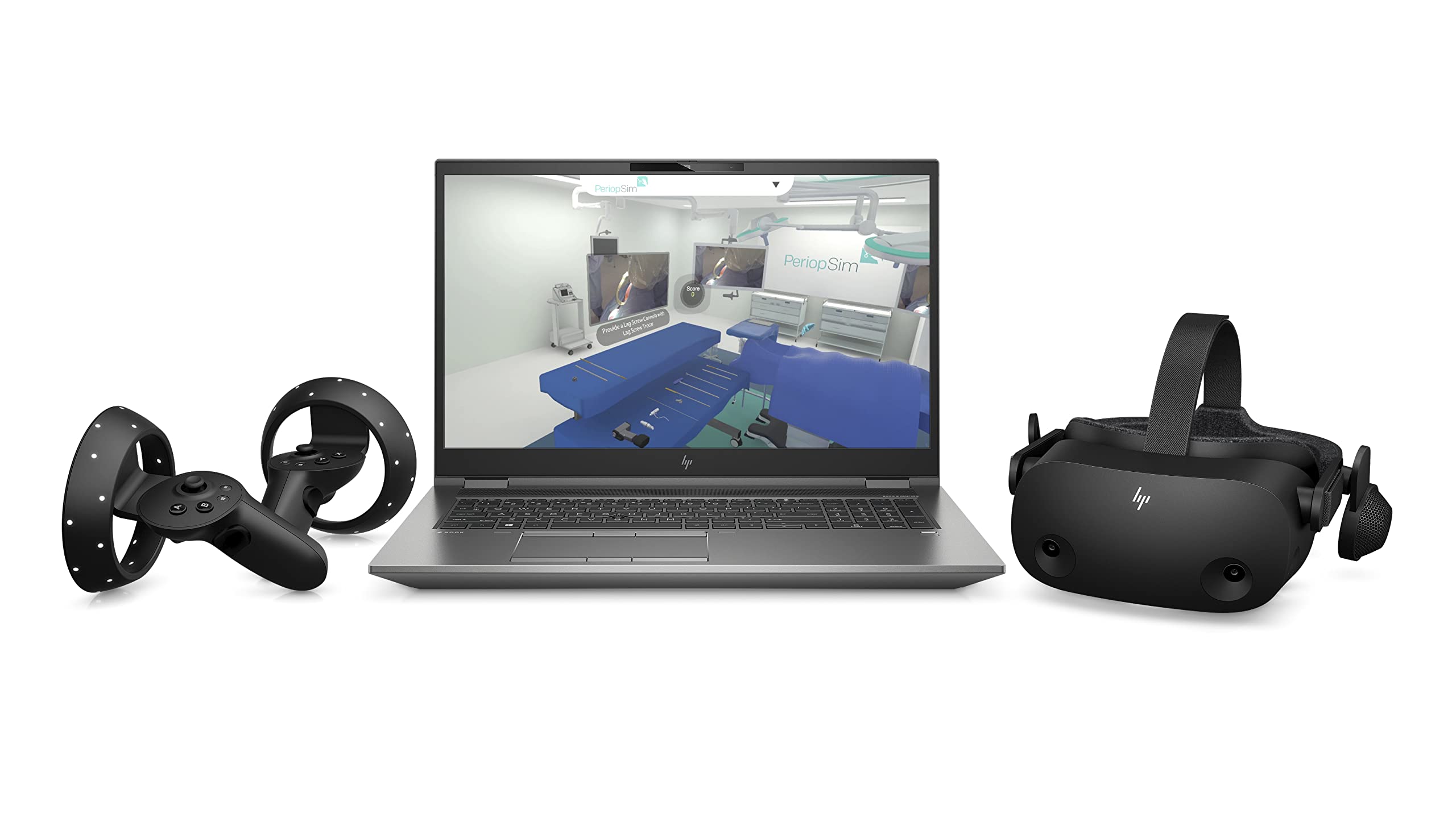 HP - Reverb G2 + 2 controller, occhiali per realtà virtuale SteamVR, WMR, risoluzione 4K, lenti regolabili Valve, 4 fotocamere, suono spaziale 3D, subpixel RGB, 90Hz, Bluetooth integrato, ultraleggeri