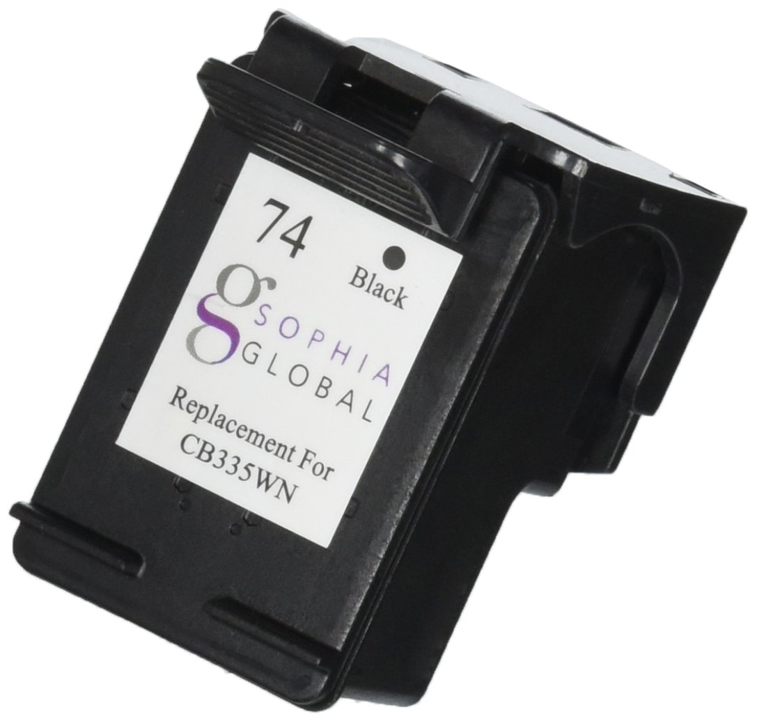 Sophia Global Remanufactured Ink Cartridge Replacement for HP 74 (1 Black)