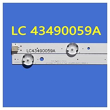Amazon.com: WAHRE LED Backlight Strip Fit for LG 43UJ6300