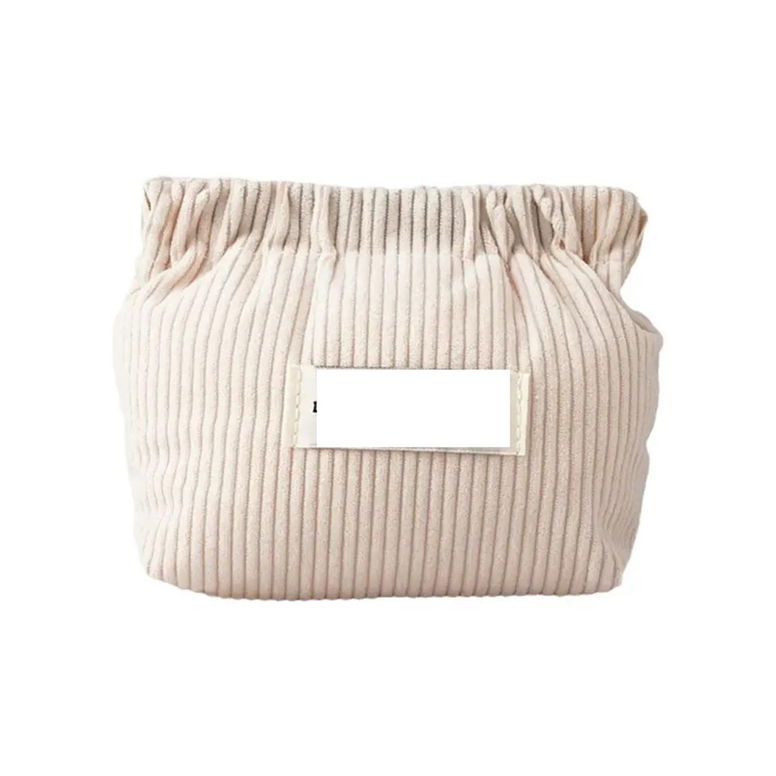 Set 8 Borse Trucco In Velluto A Coste Con Chiusura Elastica – Organizer Portatile Per Cosmetici, Gioielli, Cavi E Accessori