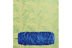 Psivika 5" Art Roller DIY Patterned Paint Roller Wall Painting Pattern Roller...