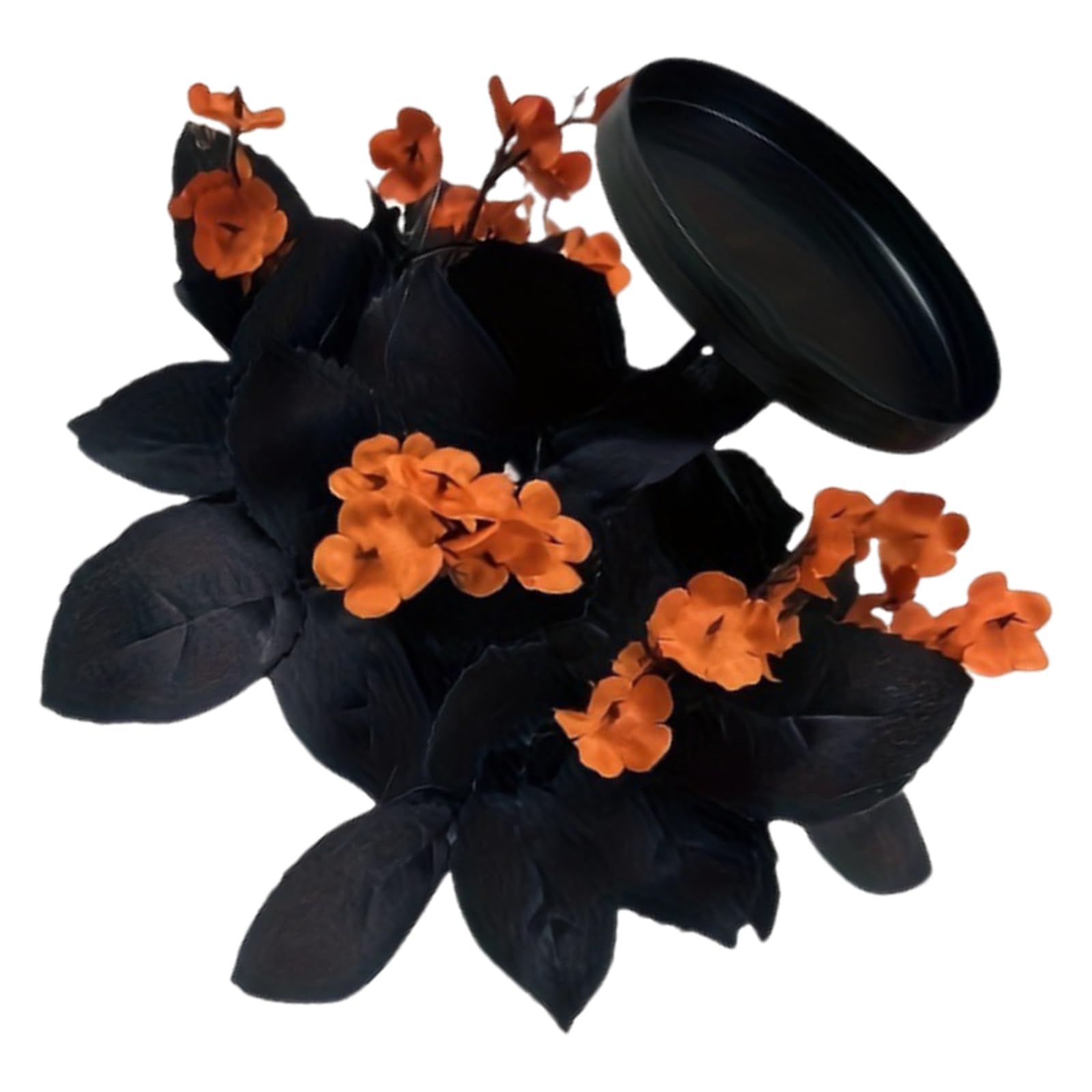 Carotoe E Seasonal Tabletop Display With Halloween Christmas Autumn Themes Metal Bas And Realistic Pumpkin Detail Festives Centerpieces