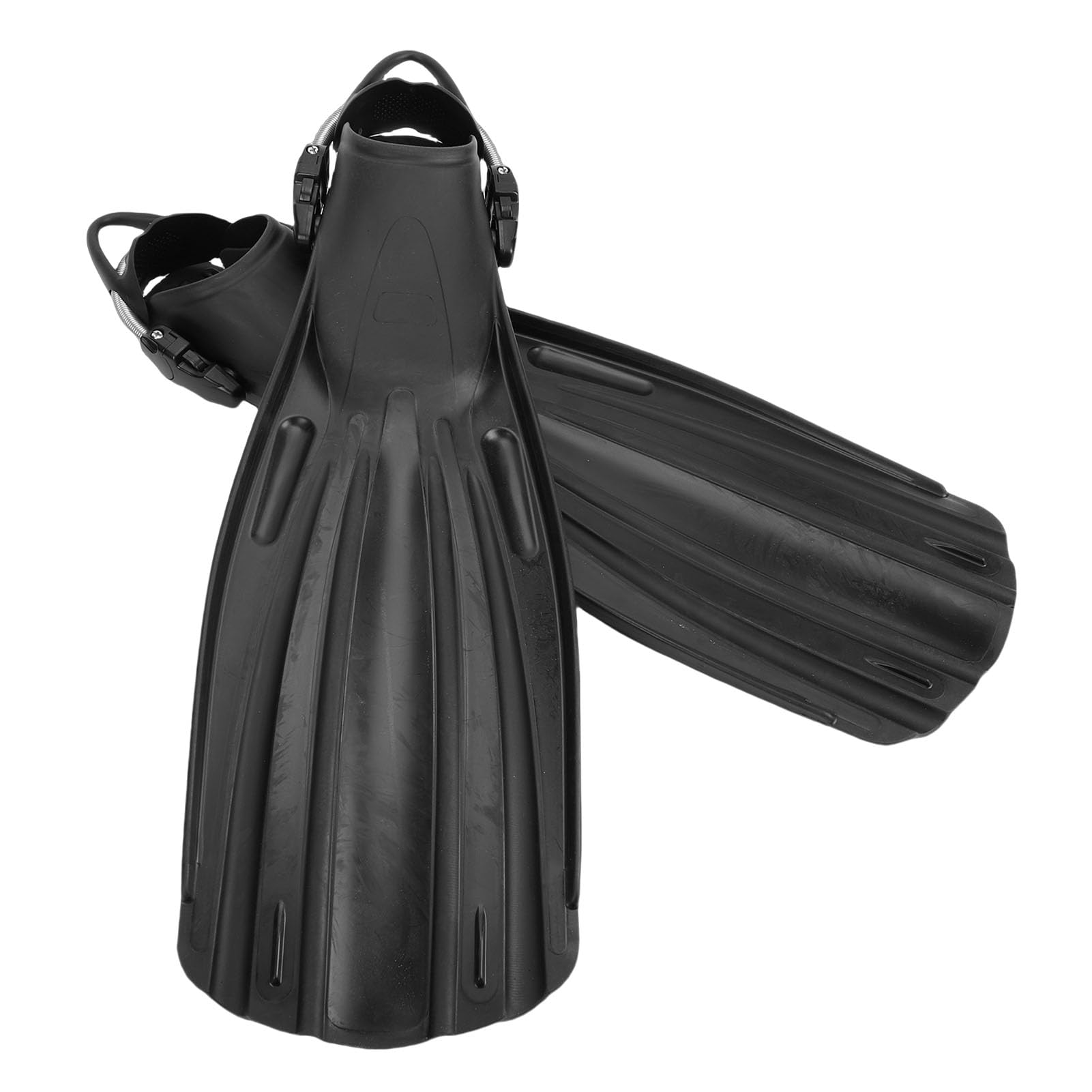 Cryfokt Aletas de Buceo, Hebilla Ajustable, Aletas de Buceo de Material TPR, de Snorkel con Bolsa de Almacenamiento para Snorkel, Natación, Apnea, Viajes para Adultos