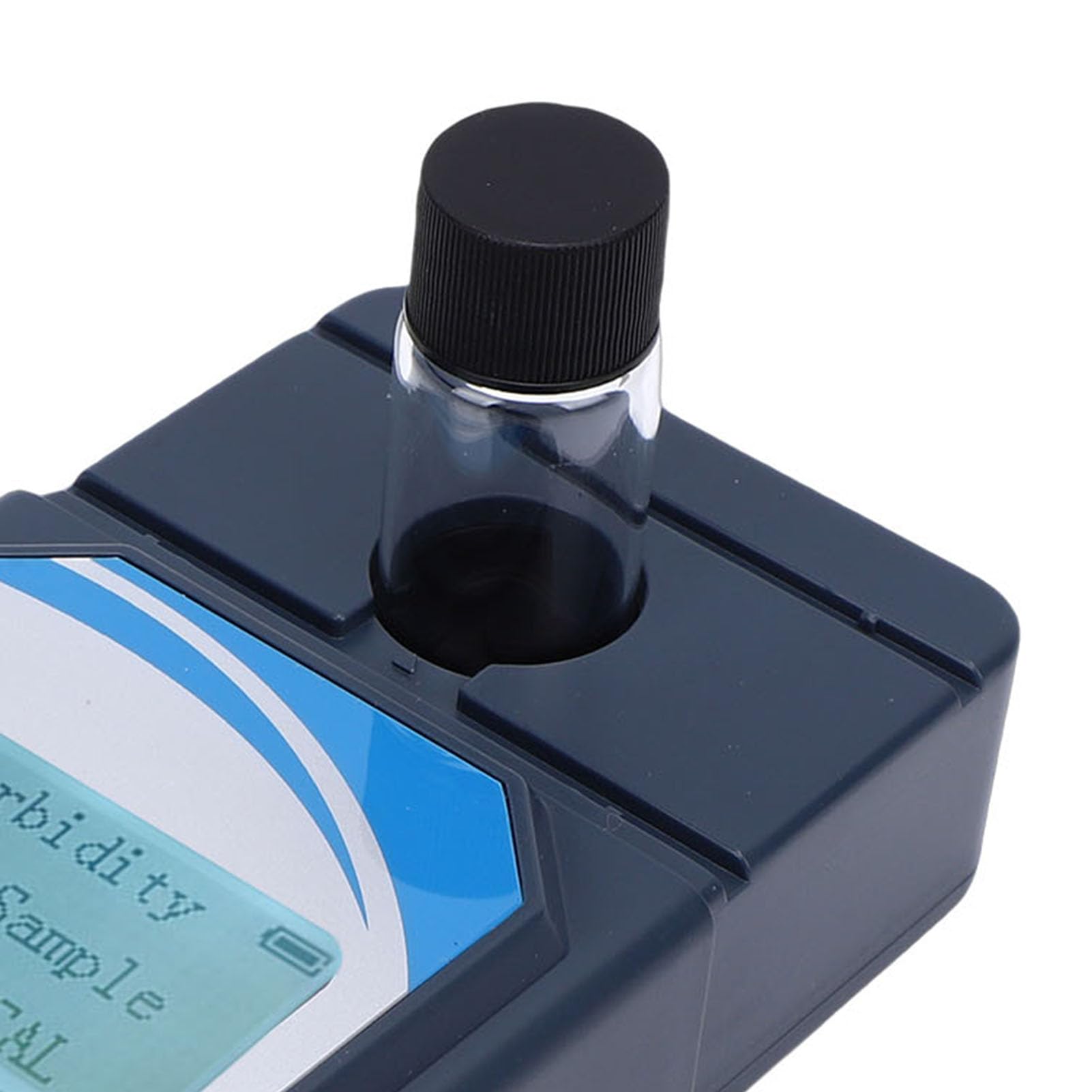 Pissente Medidor de Turbidez Portátil, Probador Digital de Calidad del Agua de Material ABS con Rango de 0-1000 y Alimentación Manual para Uso en Campo y Laboratorio