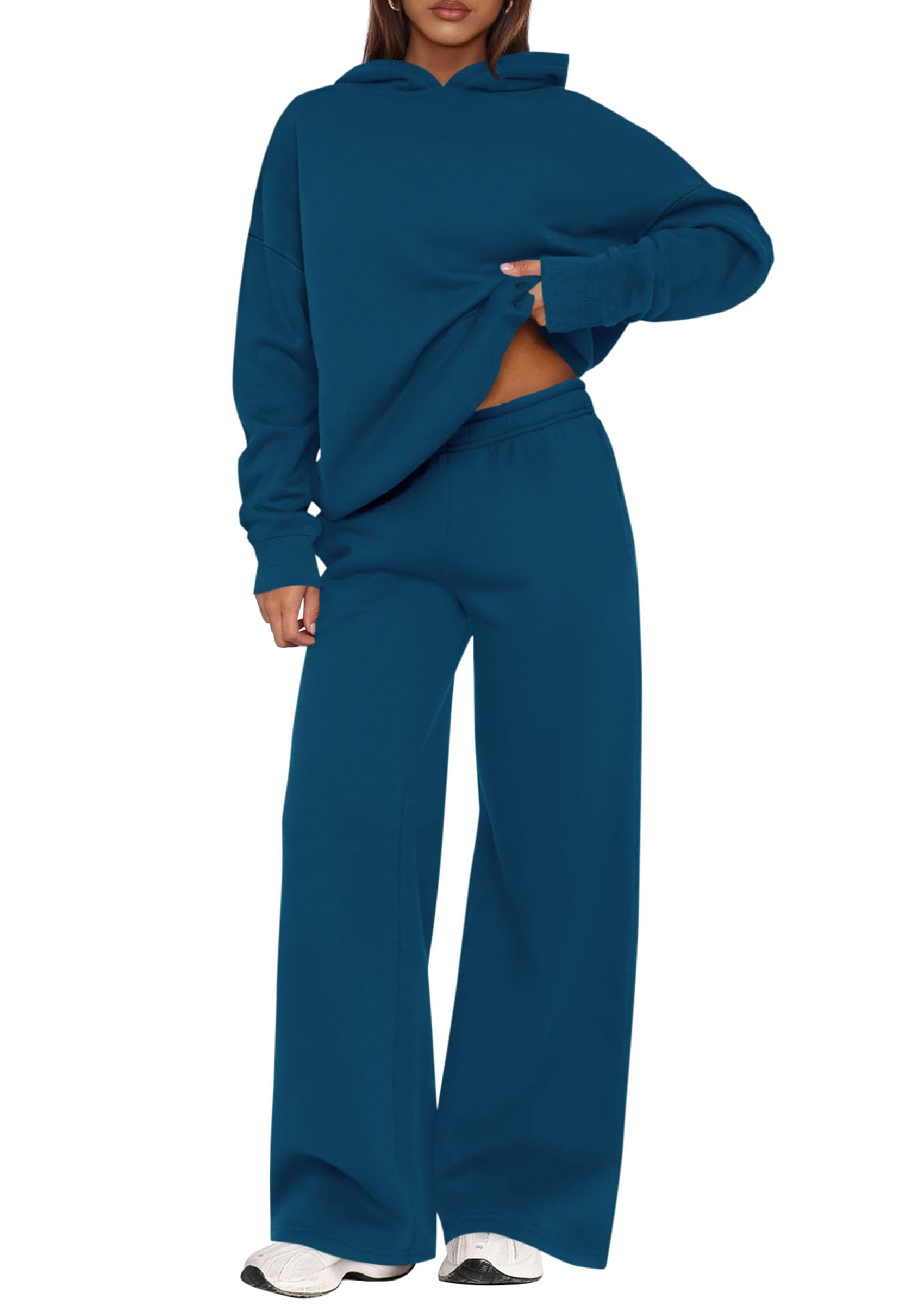 PRETTYGARDEN 2 Piece Lounge Sets for Women Matching Sweatsuits