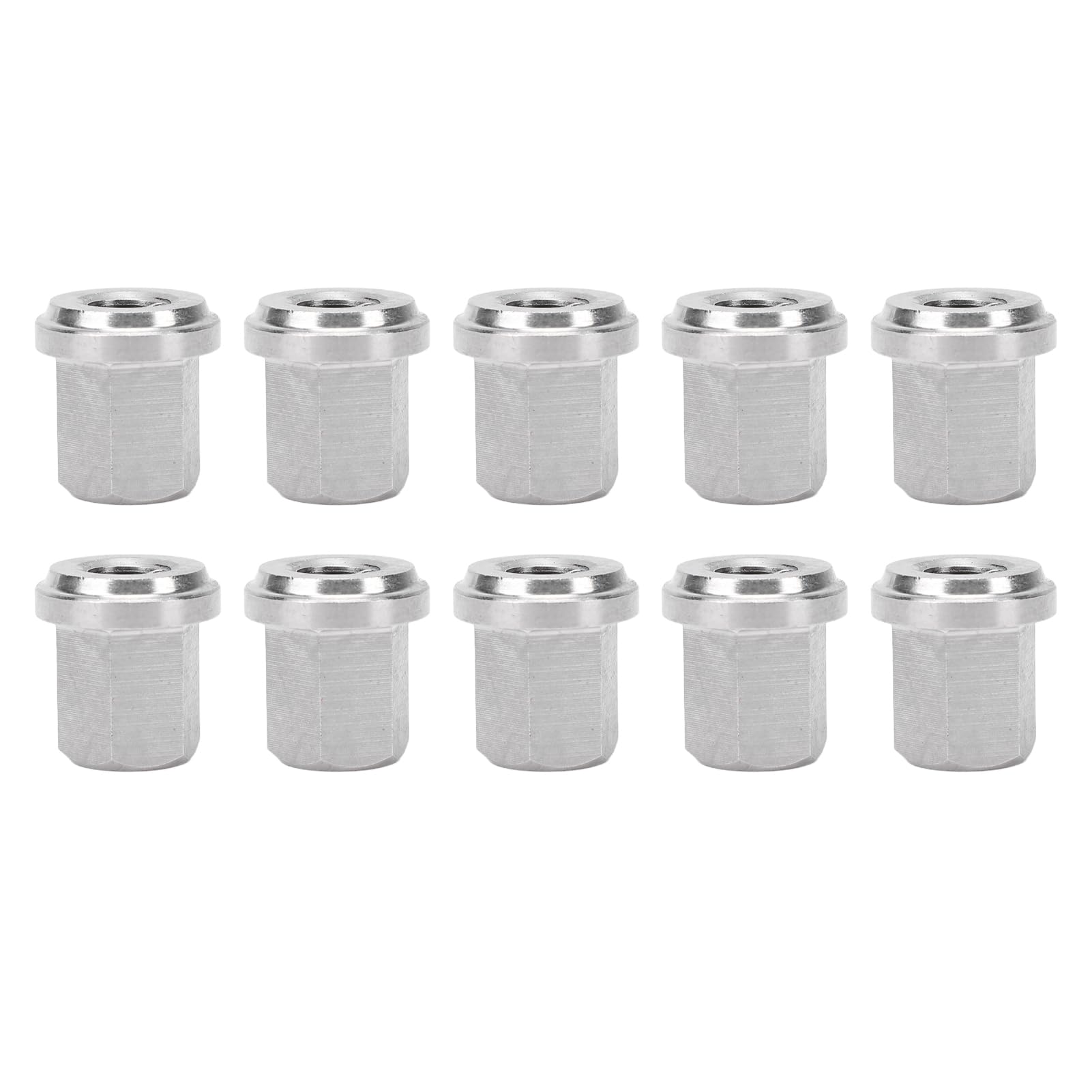 Generic Stainless Steel 3/8in Battery Stud Nut for Cars Ships, Pack of 10 Secure Closed End Battery Terminal Nuts for All Group 31 Batteries — view 6