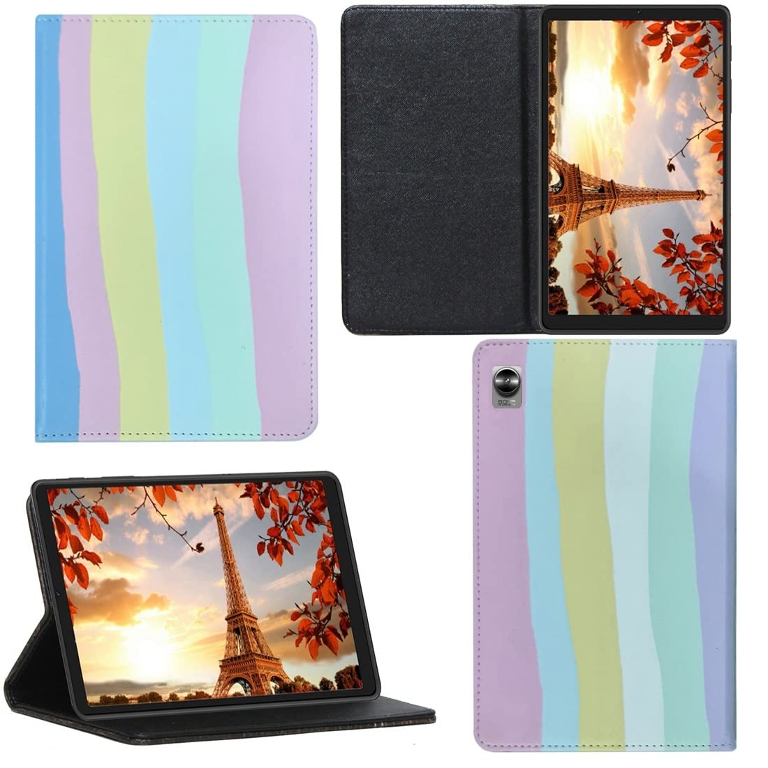 Zaoma Printed Flip Flap Case Cover Compatible for realme Pad Mini 8.7inch Tablet - Multi Color 03 (B09ZRW183L) Amazon Price History, Amazon Price Tracker