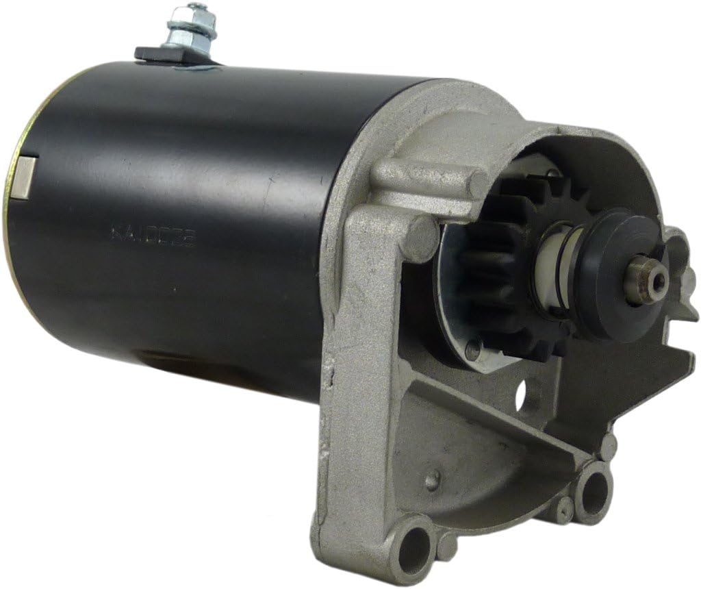 New Starter 12V Compatible with Briggs and Stratton 14HP - 18HP Engine Longer Case 399928 498148 RS41080 71-35-5744 91-35-1035 495100 206-03108 MS-677L BS-805 42A707-1251-01 42A707