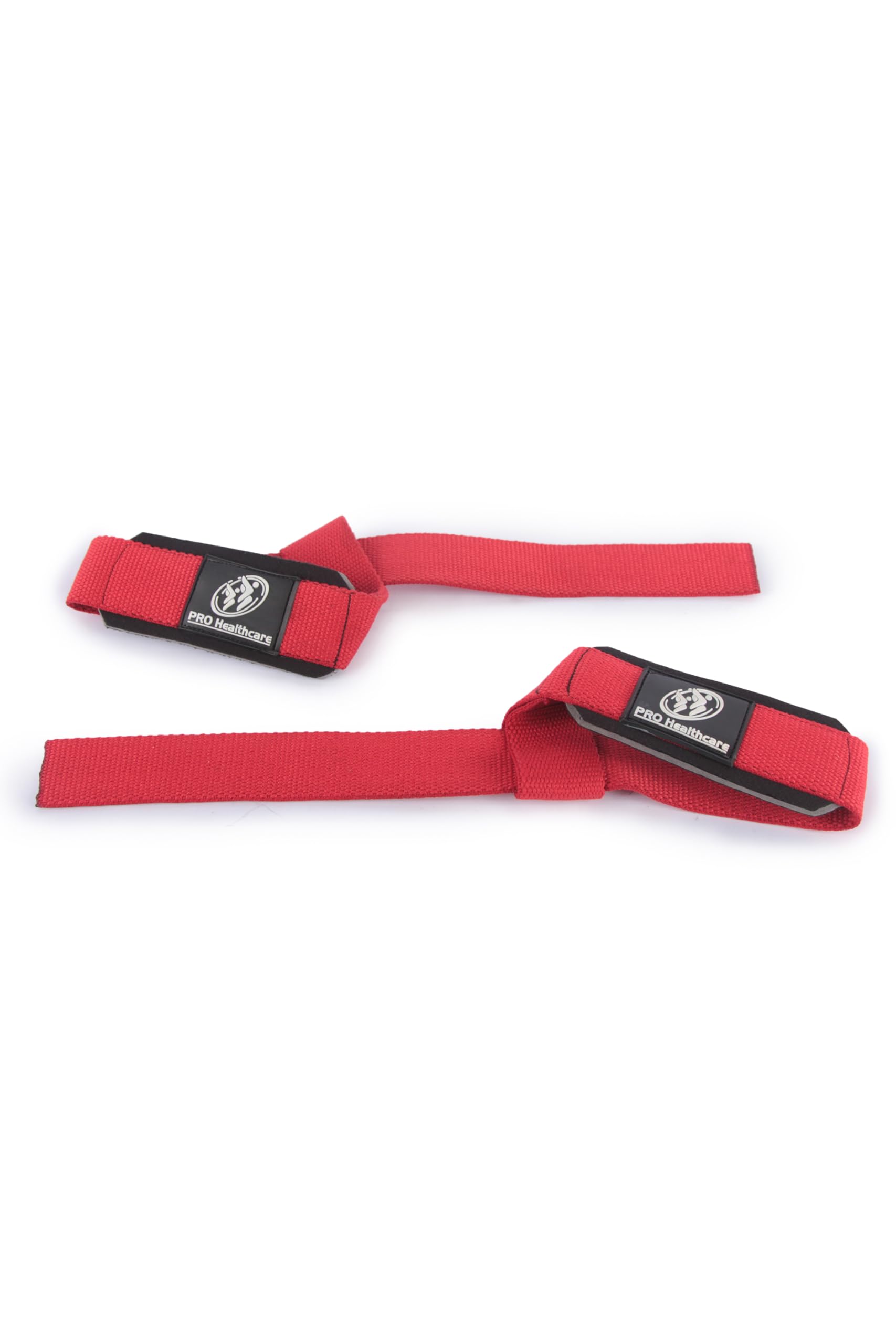PRO Healthcare Weight Lifting Bar Straps Wrist Supporter for Men & Women Gym Wrist Support Deadlift Strap Weightlifting Straps for Grip Gym Bar Straps for Weight Lifting (Red) (B0D4QMVQSJ) Amazon Price History, Amazon Price Tracker